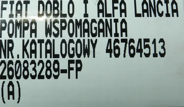Bomba de Direção Fiat Doblo I Palio II 46764513 image 6
