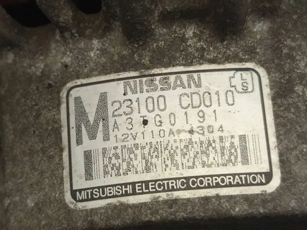Nissan 350Z 2003 Generaattori OEM 23100CD010 image 10