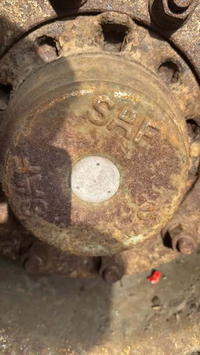 Gebrauchte Anhänger-Hinterachse SAF OEM naczepa image 4