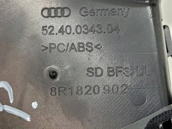 Grelha de ar frontal direita Audi Q5 8R OEM 8R1820902 image 8