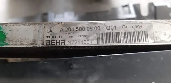 Compleet radiateursysteem Mercedes W204 C63 AMG image 9