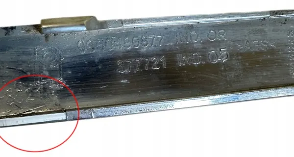 OEM 9650480877 Moldura Cromada Traseira Esquerda image 4