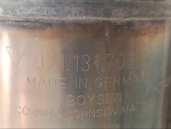 Porsche Katalysator OEM 971131703E Gebruikt image 8