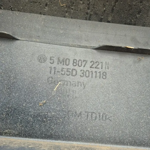 VW GOLF VI 6 PLUS PARAURTI ANTERIORE 09-14 OEM 5M0807221N image 9