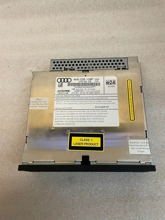 Tuner Changer DVD Audi OEM 4H0035108F 4H0035108E image 4