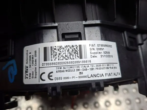 Fahrerairbag OEM S26279635 für Citroen Jumper III image 4