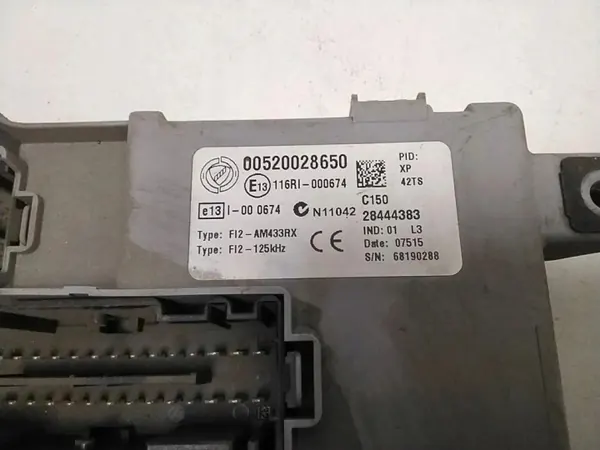 Module Confort OEM 00520028650 pour Opel Combo Fourgon/Break image 2
