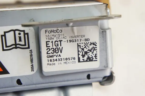 Spanningomzetter Ford Edge Mk2 OEM UV098 E1GT-19G317-BD image 6