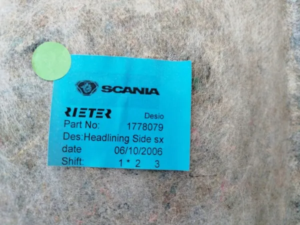 Scania CP 16 linke Seitenpolsterung OEM 1778079 image 5