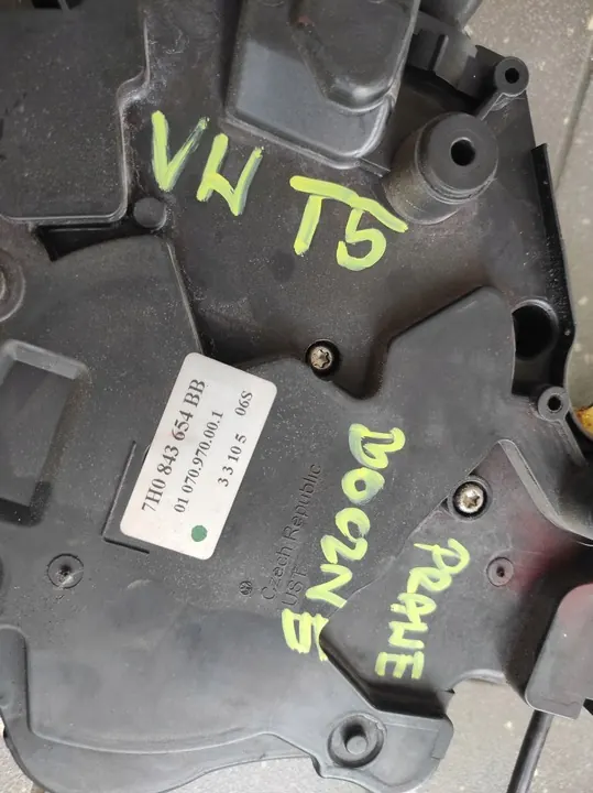 Skjutdörrslås Höger Sida VW T5 7H0843654BB image 4