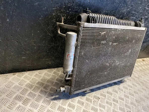 Ford FIESTA VI 2012 Radiator Ventilator Condensator Set OEM image 2