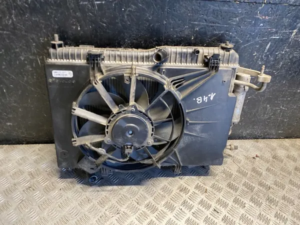 Ford FIESTA VI 2012 Radiator Ventilator Condensator Set OEM image 4