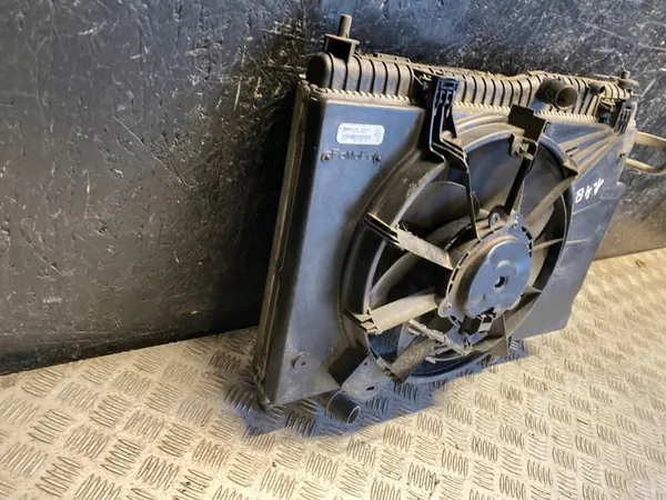 Ford FIESTA VI 2012 Radiator Ventilator Condensator Set OEM image 5