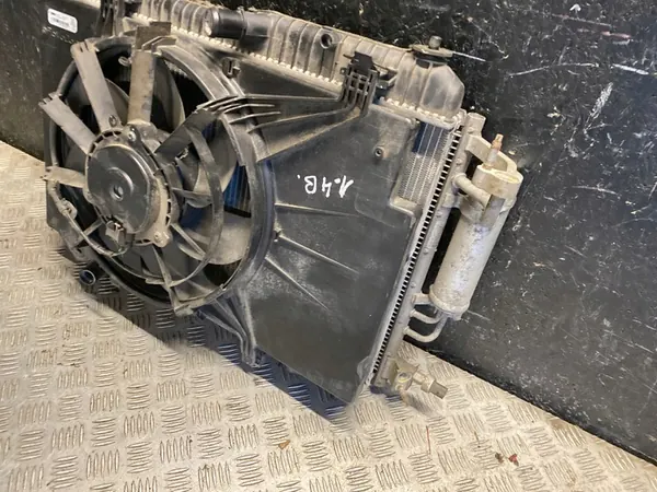 Ford FIESTA VI 2012 Radiator Ventilator Condensator Set OEM image 6