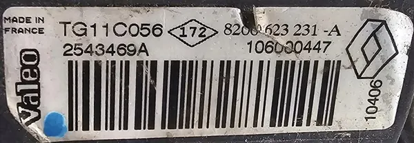 Valeo Alternatori Renault 120A 14V image 2