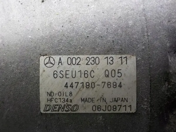 MERCEDES W169 Compresor Aire Acondicionado A0022301311 image 2