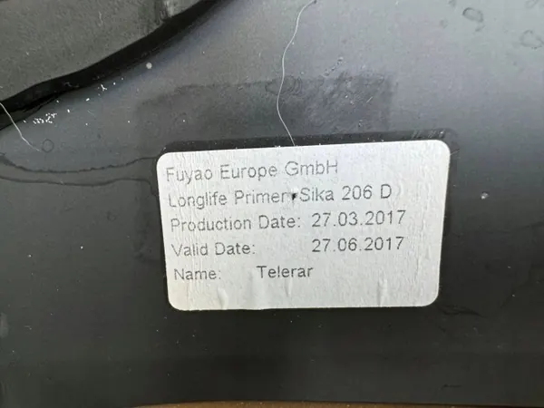 Vitre Hayon Jaguar F-Pace OEM 43R000054 image 3