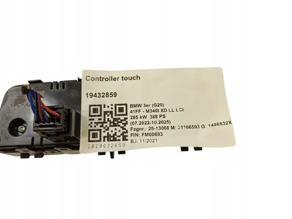 BMW Ilmastointipaneeli OEM 61315A3BBF4 - Käytetty image 3