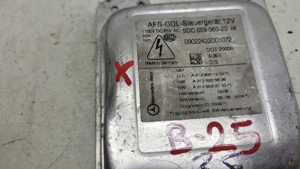 Conversor Xenon Mercedes-Benz E-Class W212 A2129001200 image 4