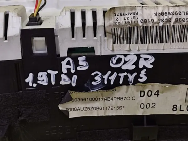 Cuadro Audi A3 8L 1.9 TDI OEM 8L0920900K image 9