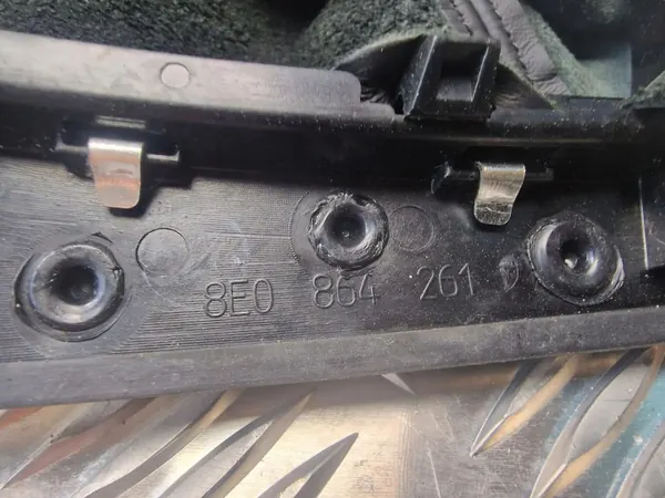 Begagnat läderratt OEM 8E0864261 för Audi A4 image 3