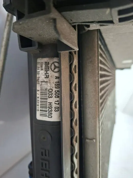 Mercedes-Benz B W245 2009 Radiator en Ventilator Set A1695002593 image 5