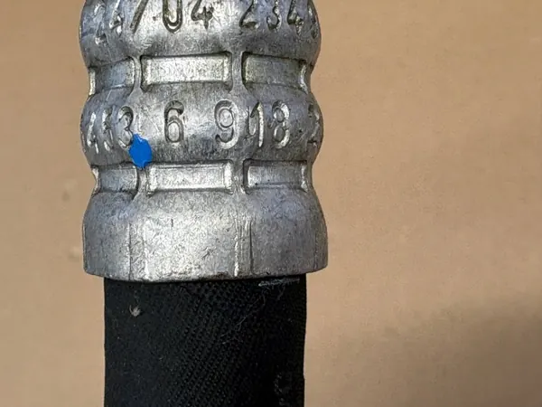 BMW E63 AC Hose 6918238 OEM Used image 3