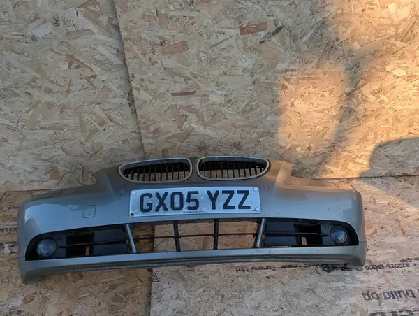 Paraurti anteriore BMW Serie 5 E60 E61 2003-2007 PDC Nero 668 image 6