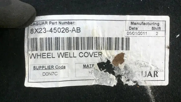Jaguar XF I Varaumapeitte OEM 8X23-45026-AB image 5