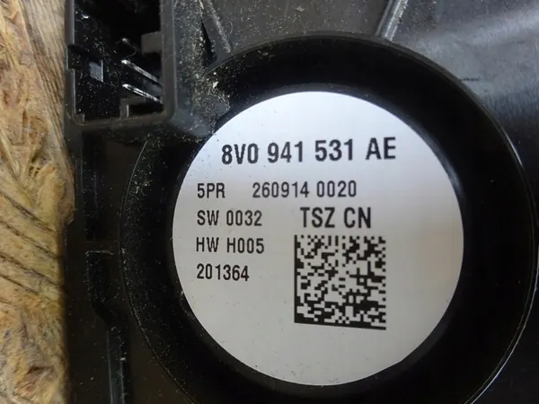 AUDI A3 8V 12-18 Lichtschakelaar 8V0941531AE image 4