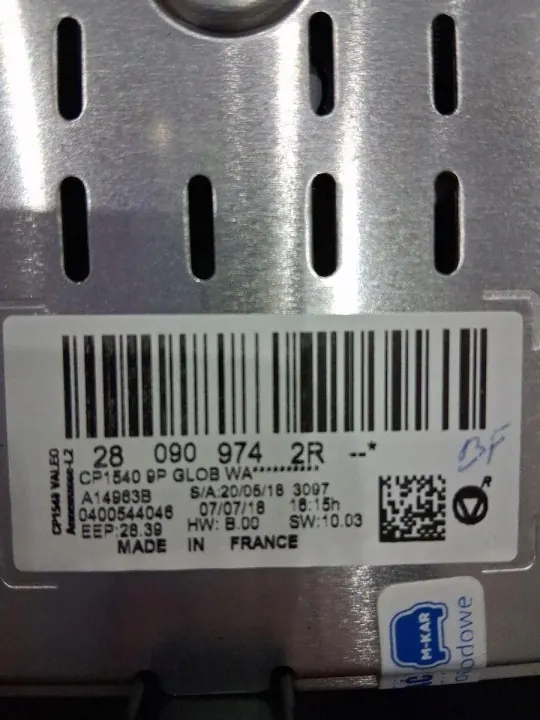 OEM 280909742R Anzeigebildschirm für Renault Megane IV image 6