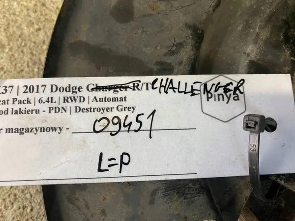 Protection de frein pour Dodge Challenger Charger 2015+ OEM image 10