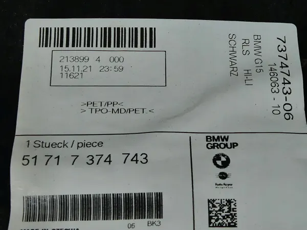 BMW OEM 7374743 02 Wielkast Links Achter image 4