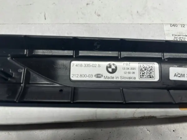 BMW 6 G32 Gran Turismo vasen liukulamppu OEM 177418 image 6
