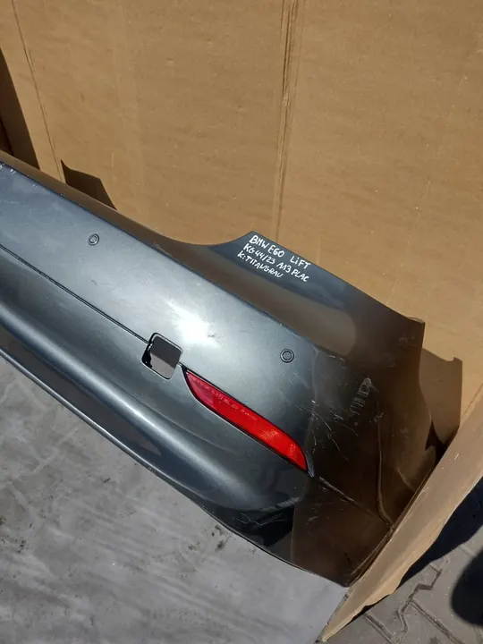 Paraurti posteriore BMW 5 E60 LIFT: TITANGRAU PDC image 3
