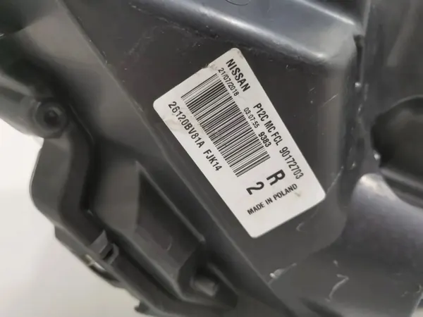 Nissan Juke DRL LED Strålkastare Höger Fram OEM 26120BB81A image 3