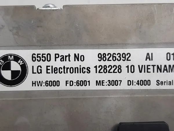 Écran tactile BMW X3/X4 OEM 9825934 10,25" image 3