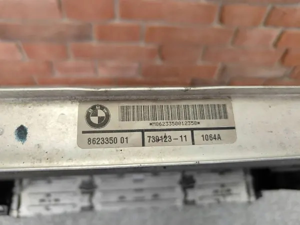 BMW X3 F25 X4 F26 N55 Chłodnica Wody + INTERCOOLER 8623350 7593845 KOMPLET image 6