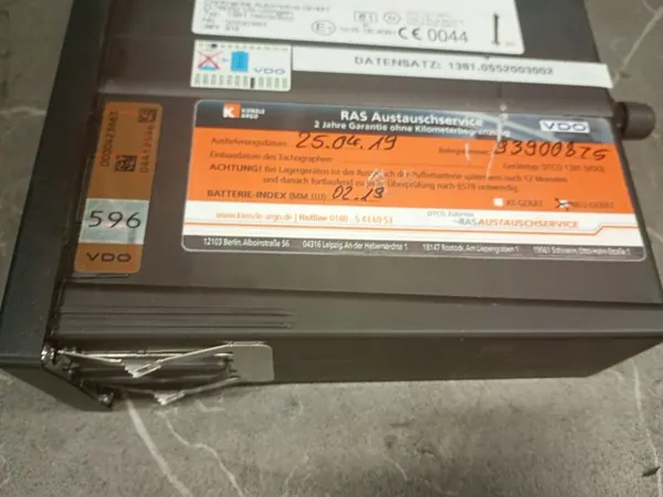 A2C16768800 VDO Digitaler Tachograph Mitsubishi Canter image 4