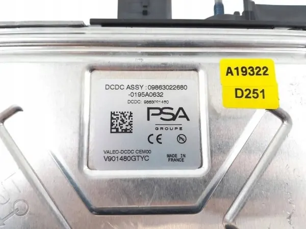 Kühlmittelheizer Jeep Avenger OEM 9863022680 - Gebraucht image 3