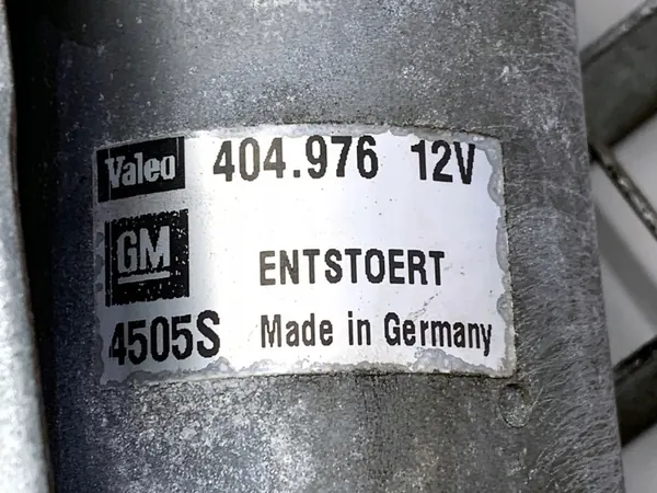 Etupyyhkijän mekanismi Opel Zafira B 404976 image 6