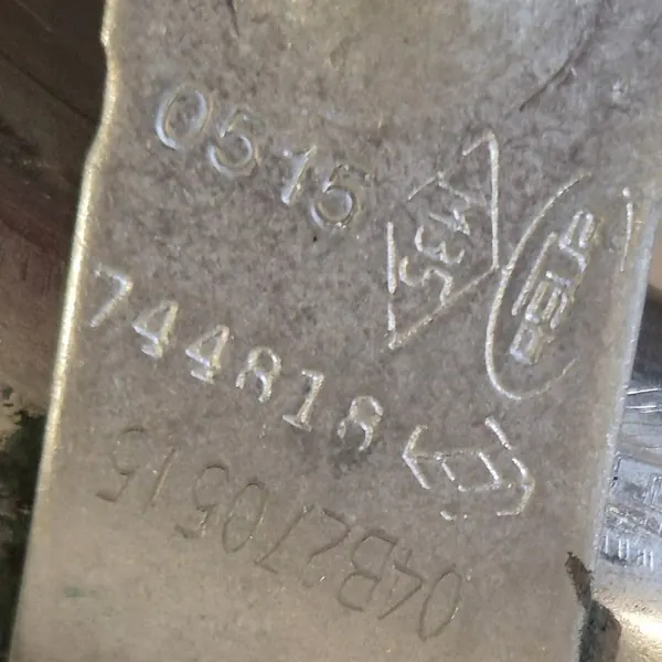 Dacia Duster I 15-17 Tuyau EGR 744818 image 3