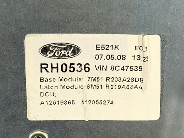 OEM 7M51R203A28DB Höger framfönsterhiss image 4