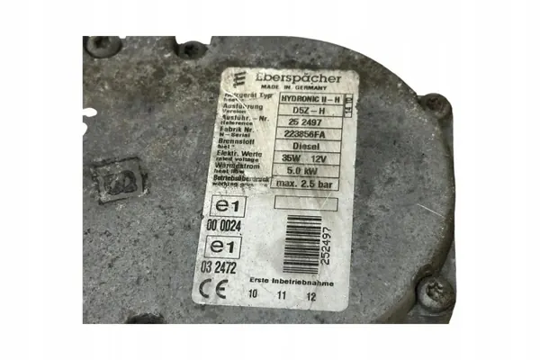 Gebrauchter Toyota OE Webasto Heizer OEM 223856FA image 9