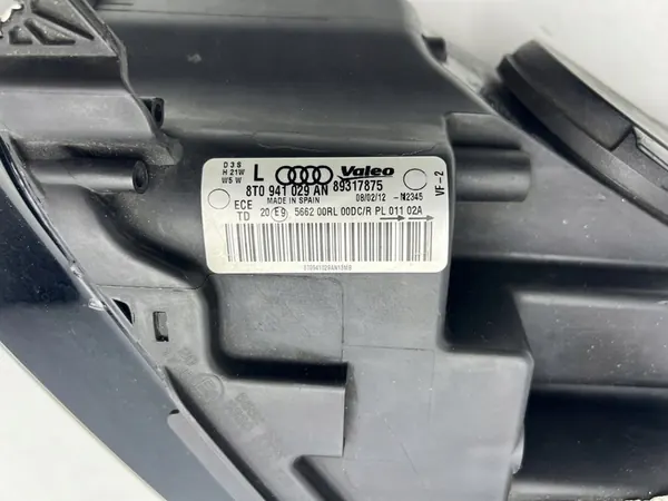AUDI A5 Faro Izquierdo Bi-Xenón LED 2007-2011 OEM 8T0941029AN image 4
