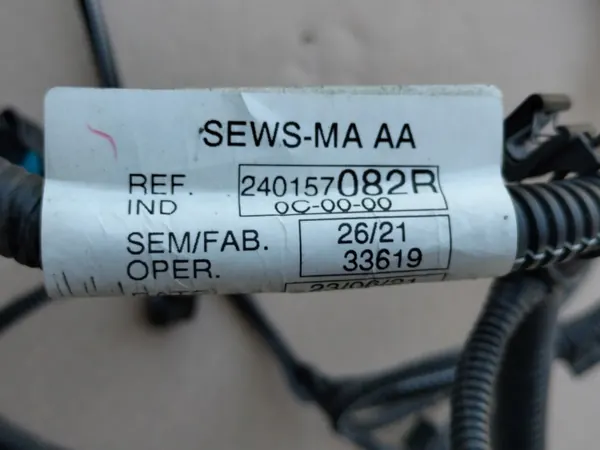 Renault Clio V Heckstoßstange Verkabelung OEM 240157082R W image 3