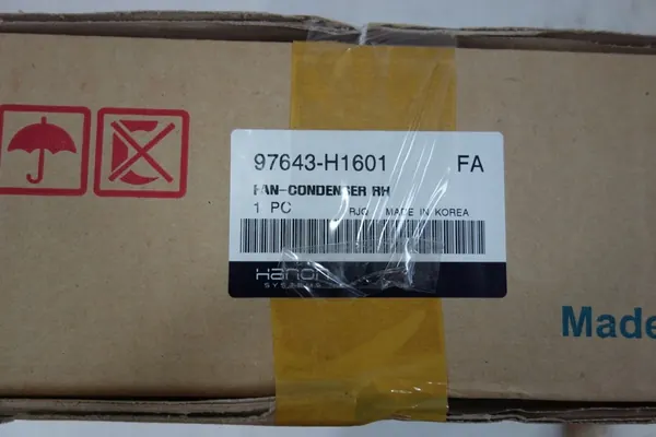 HYUNDAI TERRACAN 2001- Kylarrubrik OE 97643-H1601 image 6