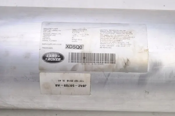 Land Rover Lufttank OEM J8A2-5B709-AB Gebraucht image 3