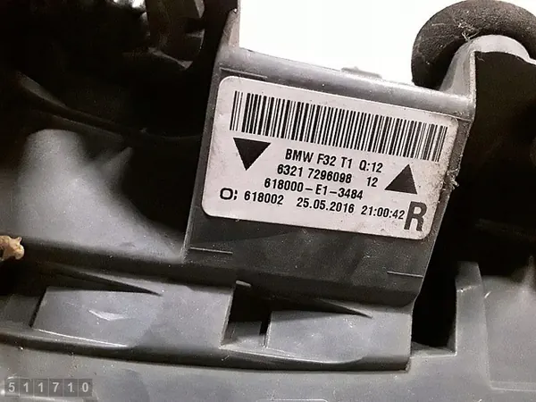 Luz trasera BMW 4 Series Gran Coupe 2016 63217296098 image 10