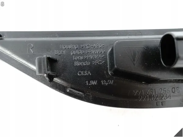 Porsche 911 991 GTS Turbo Cayman Boxster Indicador Direito OEM image 9